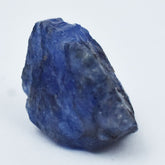 Earth Mined Blue Sapphire 22.55 Ct Natural CERTIFIED Uncut Rough Loose Gemstone